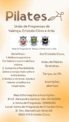 Aulas Gratuitas de Pilates em Cristelo C&ocirc;vo: Inscri&ccedil;&otilde;es Abertas!