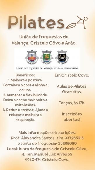 Aulas Gratuitas de Pilates em Cristelo C&ocirc;vo: Inscri&ccedil;&otilde;es Abertas!