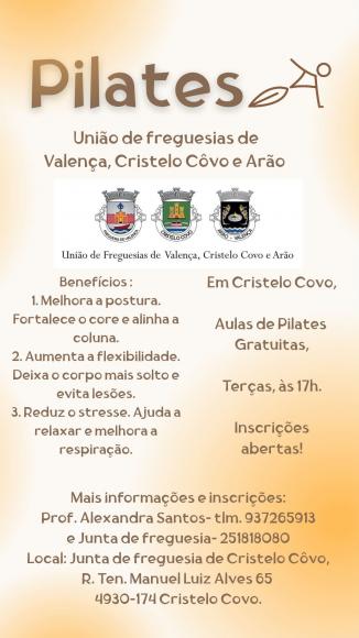 Aulas Gratuitas de Pilates em Cristelo C&ocirc;vo: Inscri&ccedil;&otilde;es Abertas!