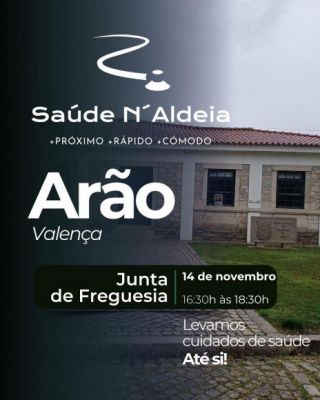 Saúde N'Aldeia - Consultas Médicas | 14/11/2025.
