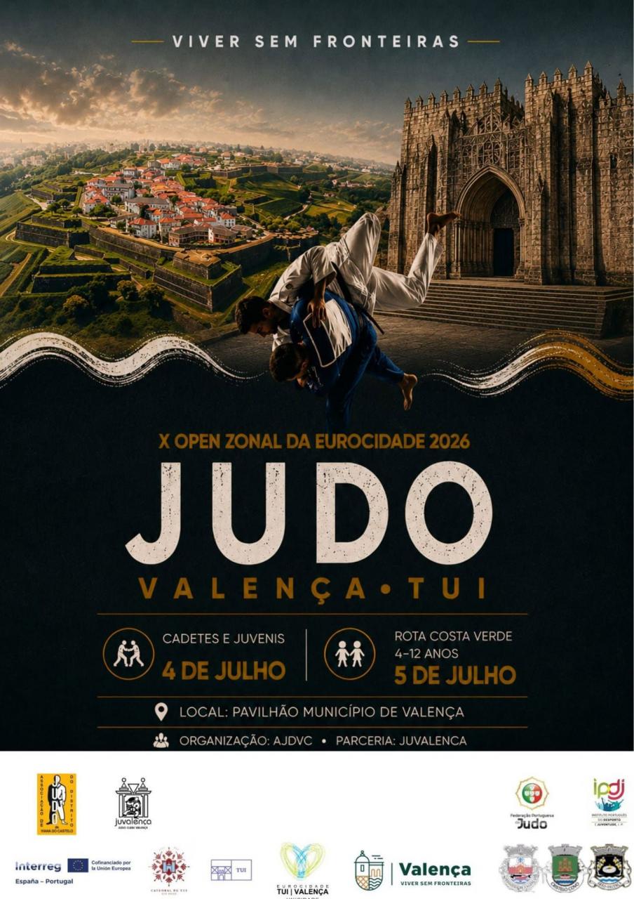 X Open Zonal de Judo da Eurocidade Tui-Valen&ccedil;a 2026