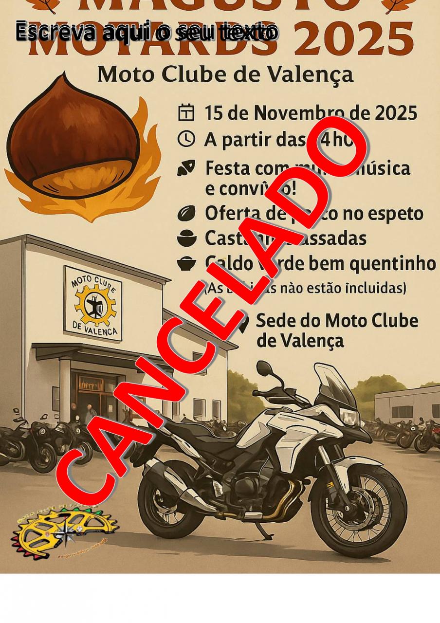 Moto Clube de Valença - "Magusto Motards 2025"