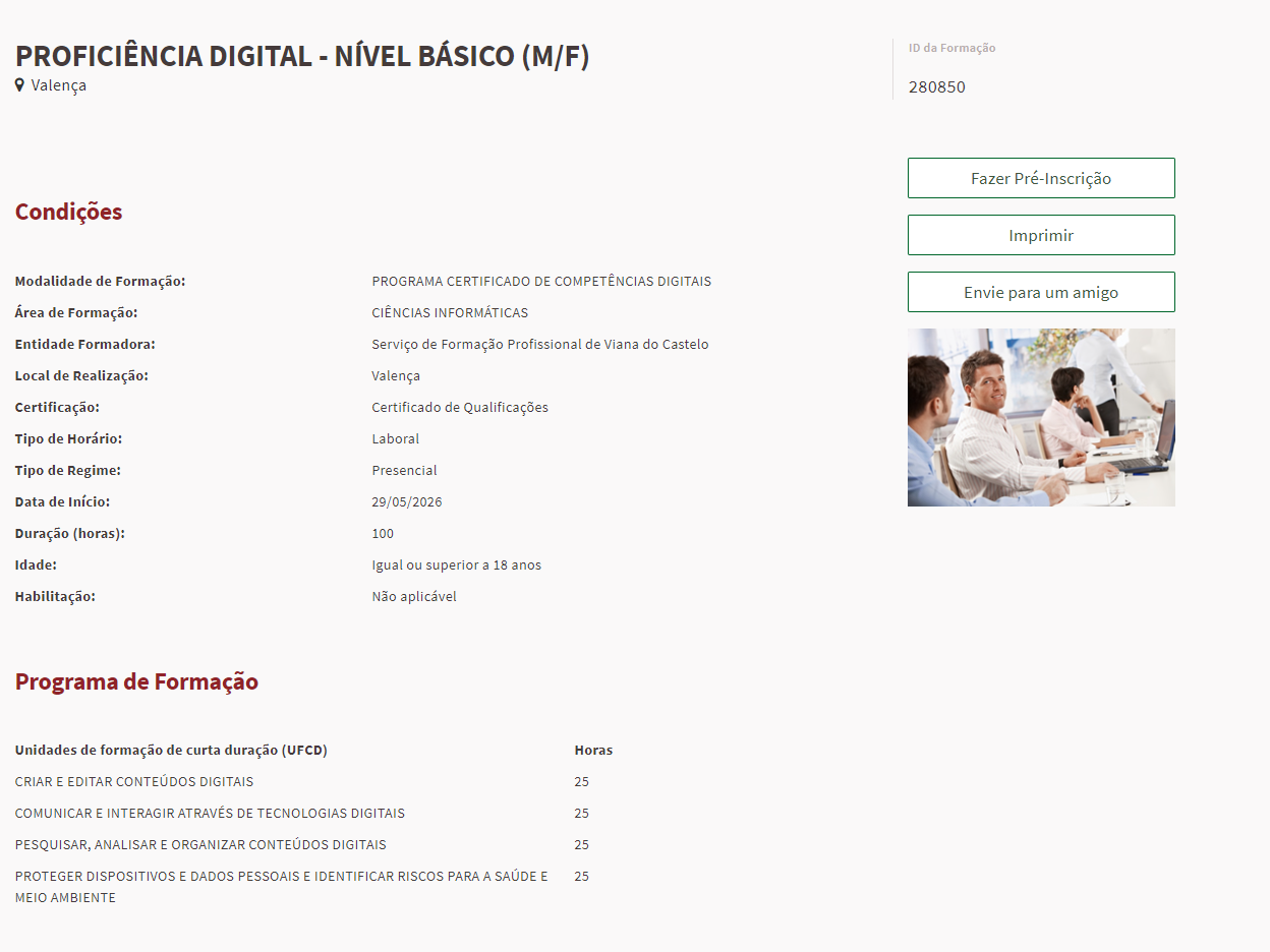 PROFICI&Ecirc;NCIA DIGITAL - N&Iacute;VEL B&Aacute;SICO (M/F)